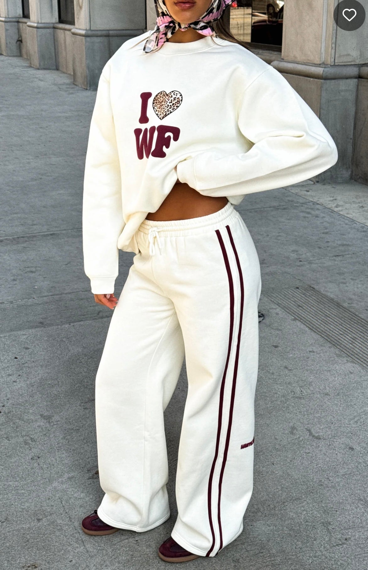 White Fox Cake Batter Sweater