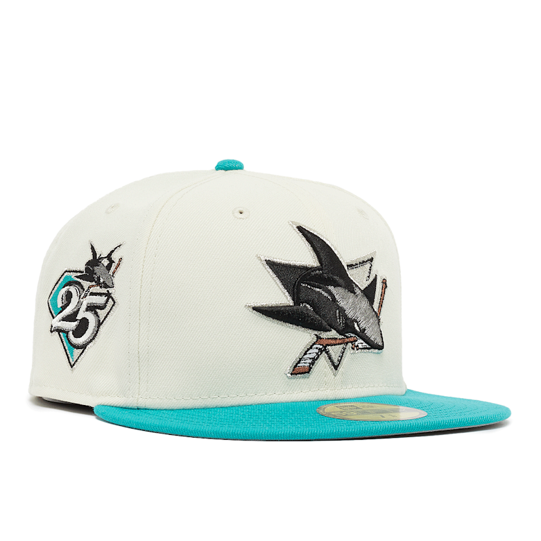 Coming Soon New Era MLB Chrome Pack 59Fifty San Jose Sharks Cap