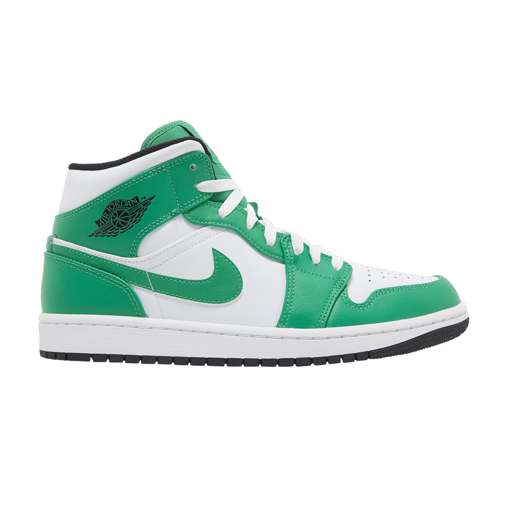 Jordan 1 Mid Lucky Green