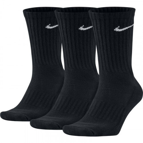 Nike Socks Crew Black (x3 pack)