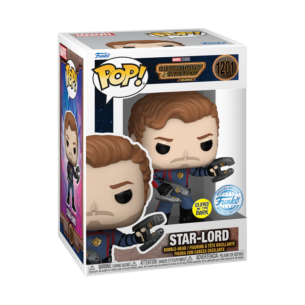 Funko Pop Star Lord Special Edition #1201