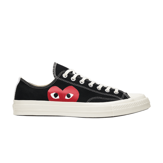 Comme Des Garcons Play x Chuck 70 Low Single Heart Black