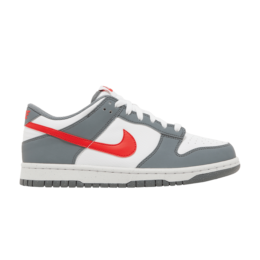 Dunk Low Smoke Grey Light Crimson